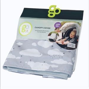 Go by Goldbug Canopy Cover Clouds-Gray
